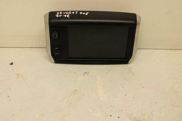 RADIO + ECRAN PEUGEOT 208 2012+ - Vue 1